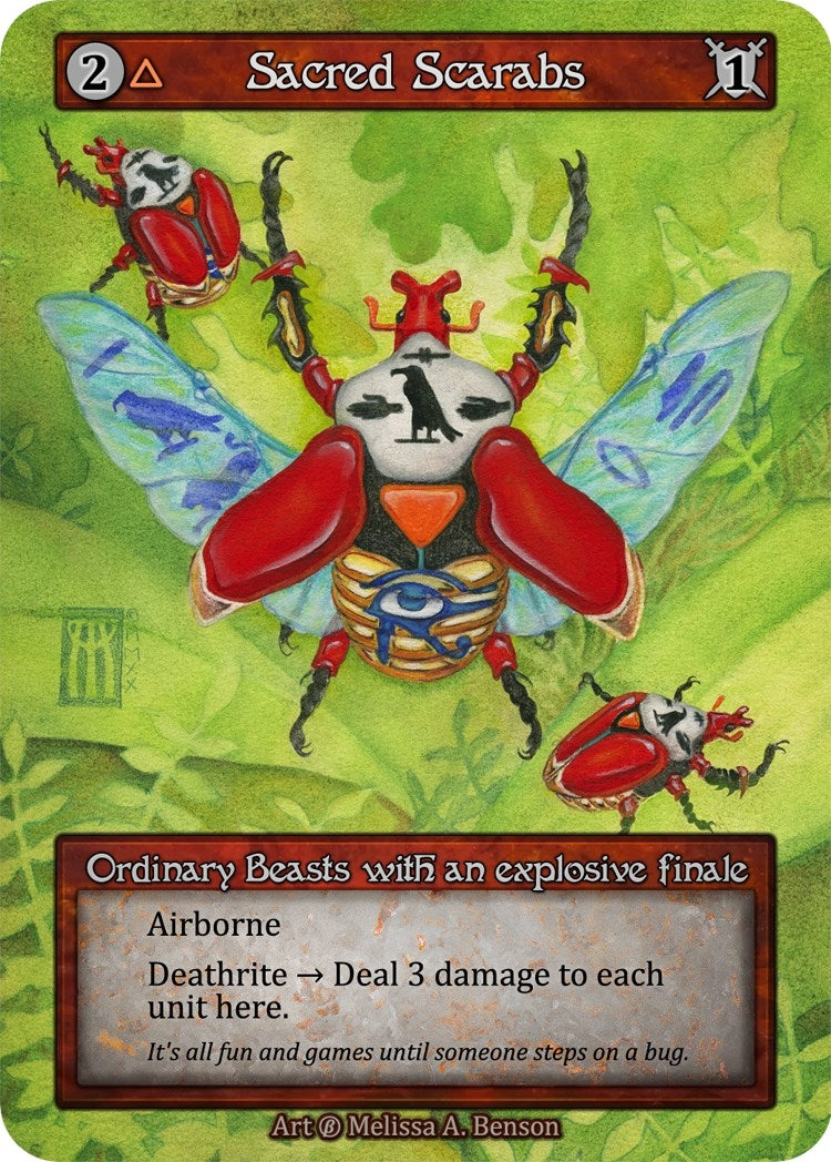 Image for Sacred Scarabs (Beta) - Sorcery: Contested Realm