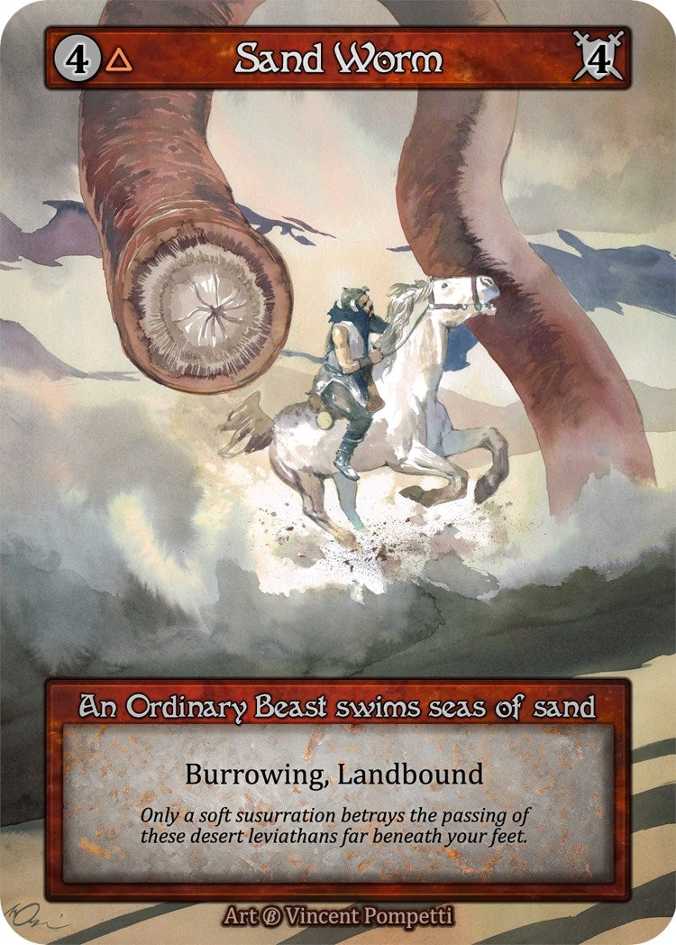 Image for Sand Worm (Beta) - Sorcery: Contested Realm