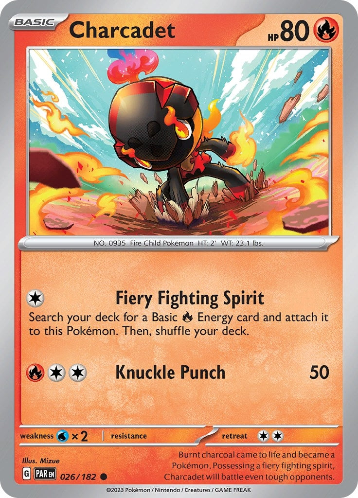 Image for Charcadet (SV04: Paradox Rift) (026/182) - Pokemon
