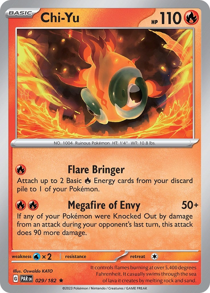 Image for Chi-Yu (SV04: Paradox Rift) (029/182) - Pokemon