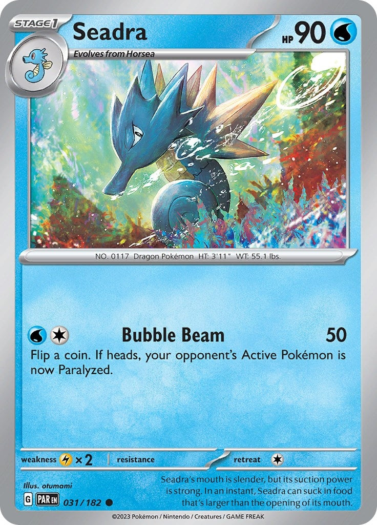 Image for Seadra (SV04: Paradox Rift) (031/182) - Pokemon