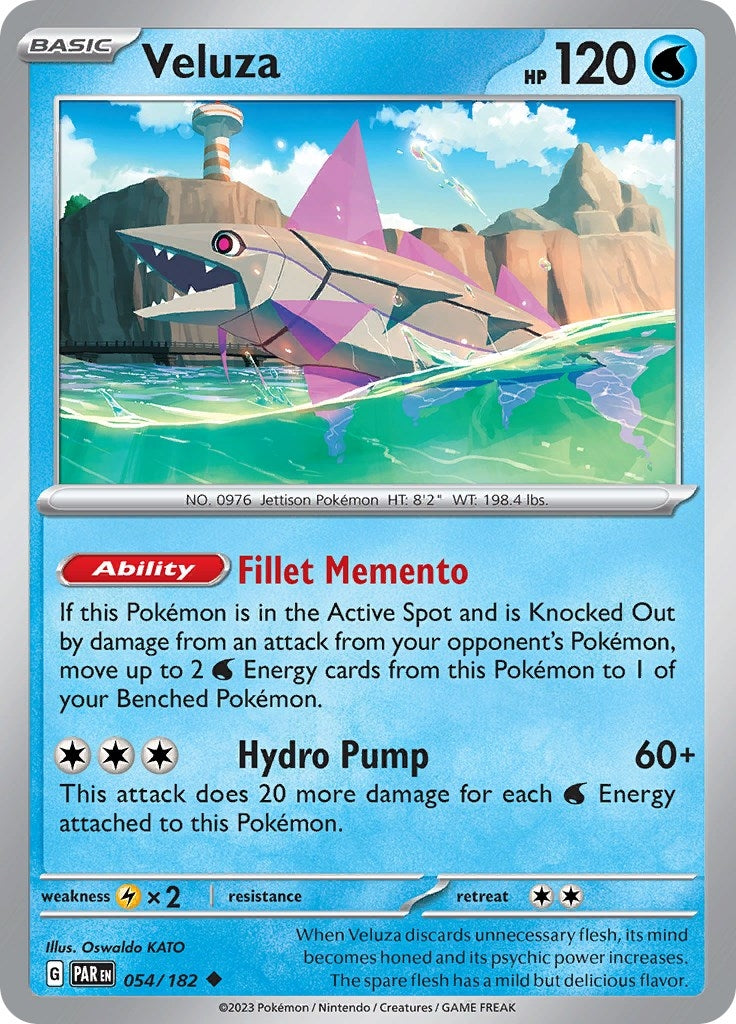 Image for Veluza (SV04: Paradox Rift) (054/182) - Pokemon