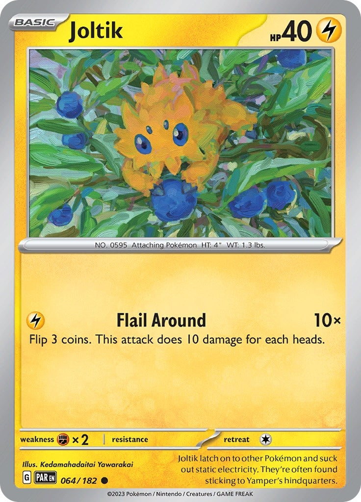 Image for Joltik (SV04: Paradox Rift) (064/182) - Pokemon