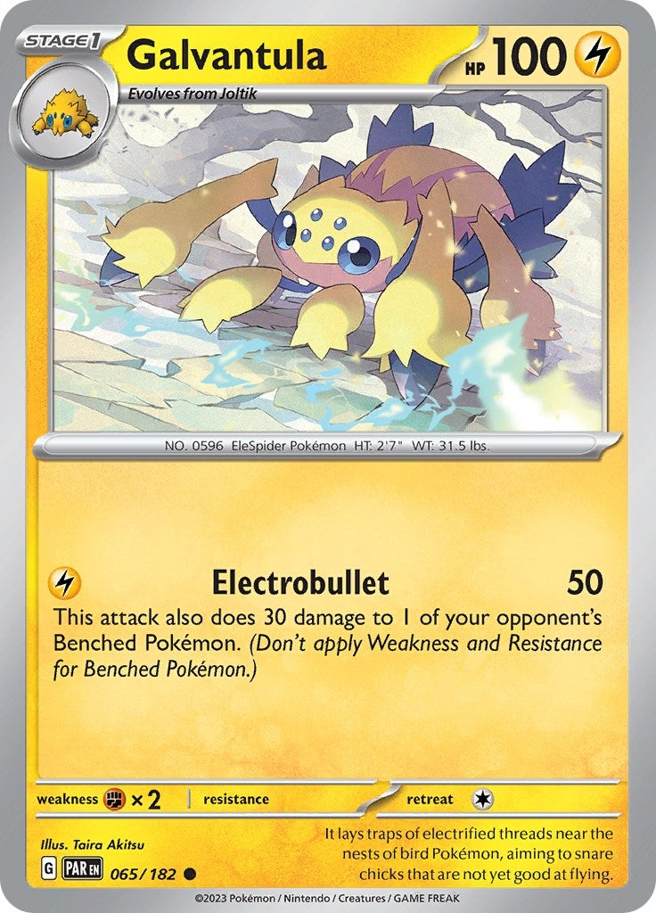 Image for Galvantula (SV04: Paradox Rift) (065/182) - Pokemon