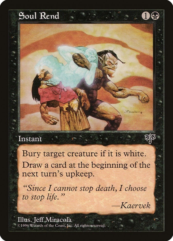 Image for Soul Rend (Mirage) - Magic: The Gathering