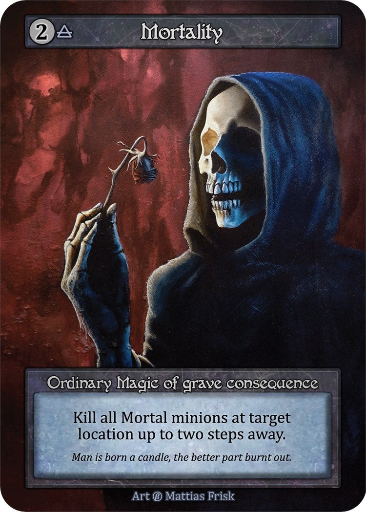 Image for Mortality (Beta) - Sorcery: Contested Realm