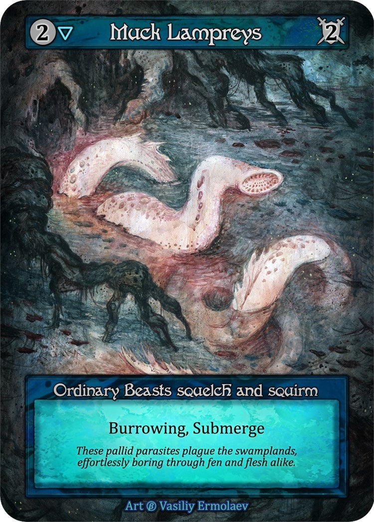 Image for Muck Lampreys (Beta) - Sorcery: Contested Realm