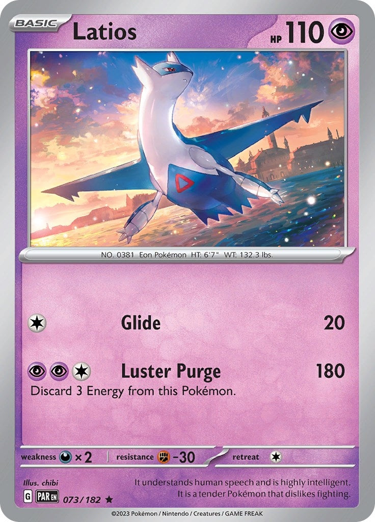 Image for Latios (SV04: Paradox Rift) (073/182) - Pokemon
