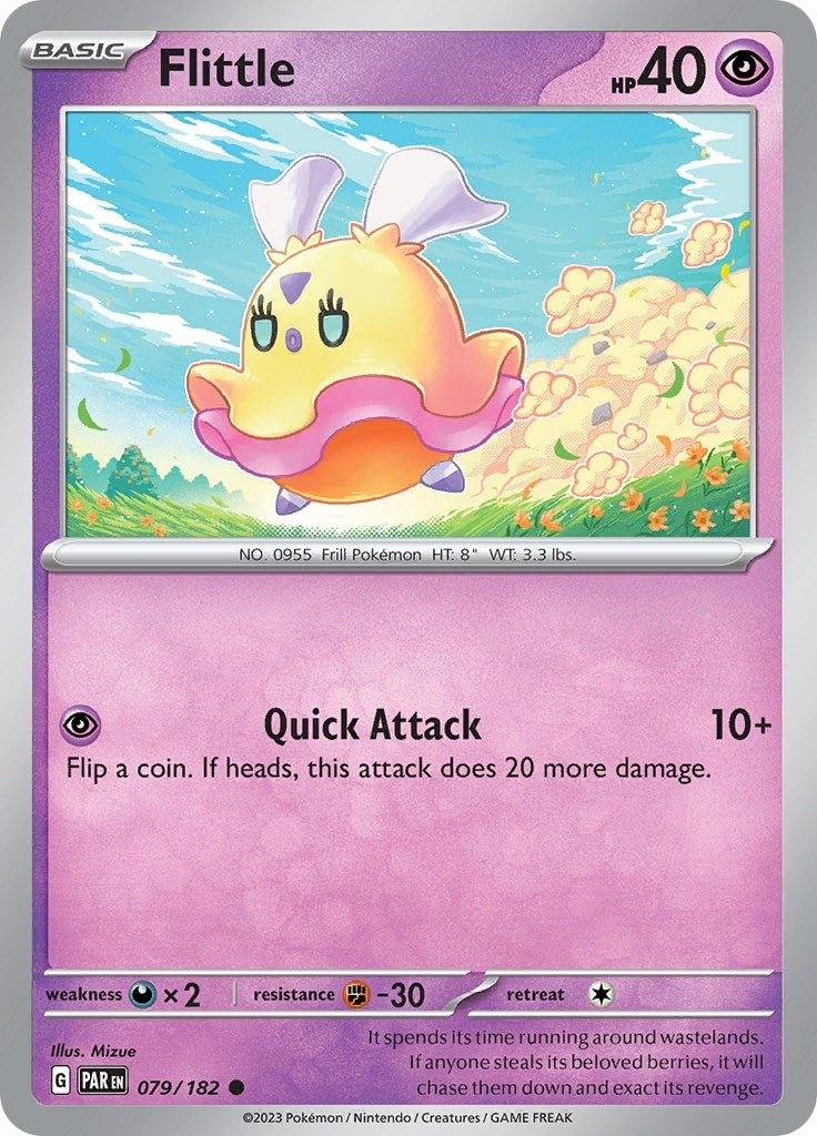 Image for Flittle (SV04: Paradox Rift) (079/182) - Pokemon