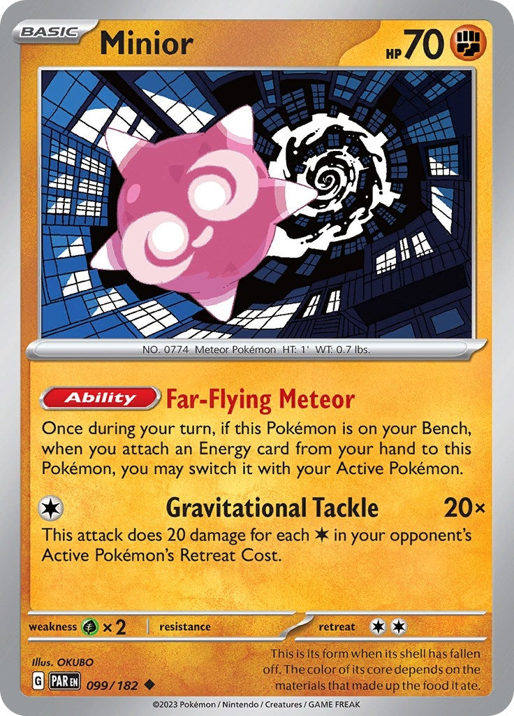 Image for Minior (SV04: Paradox Rift) (099/182) - Pokemon