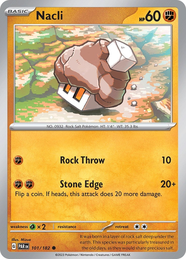Image for Nacli (SV04: Paradox Rift) (101/182) - Pokemon