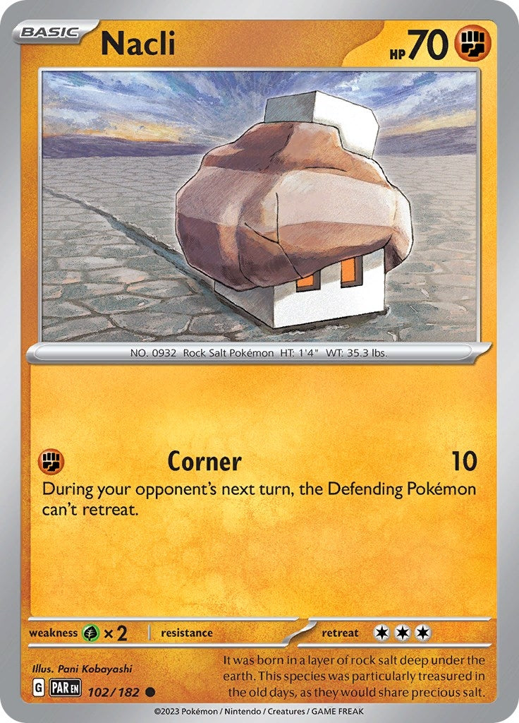 Image for Nacli (SV04: Paradox Rift) (102/182) - Pokemon