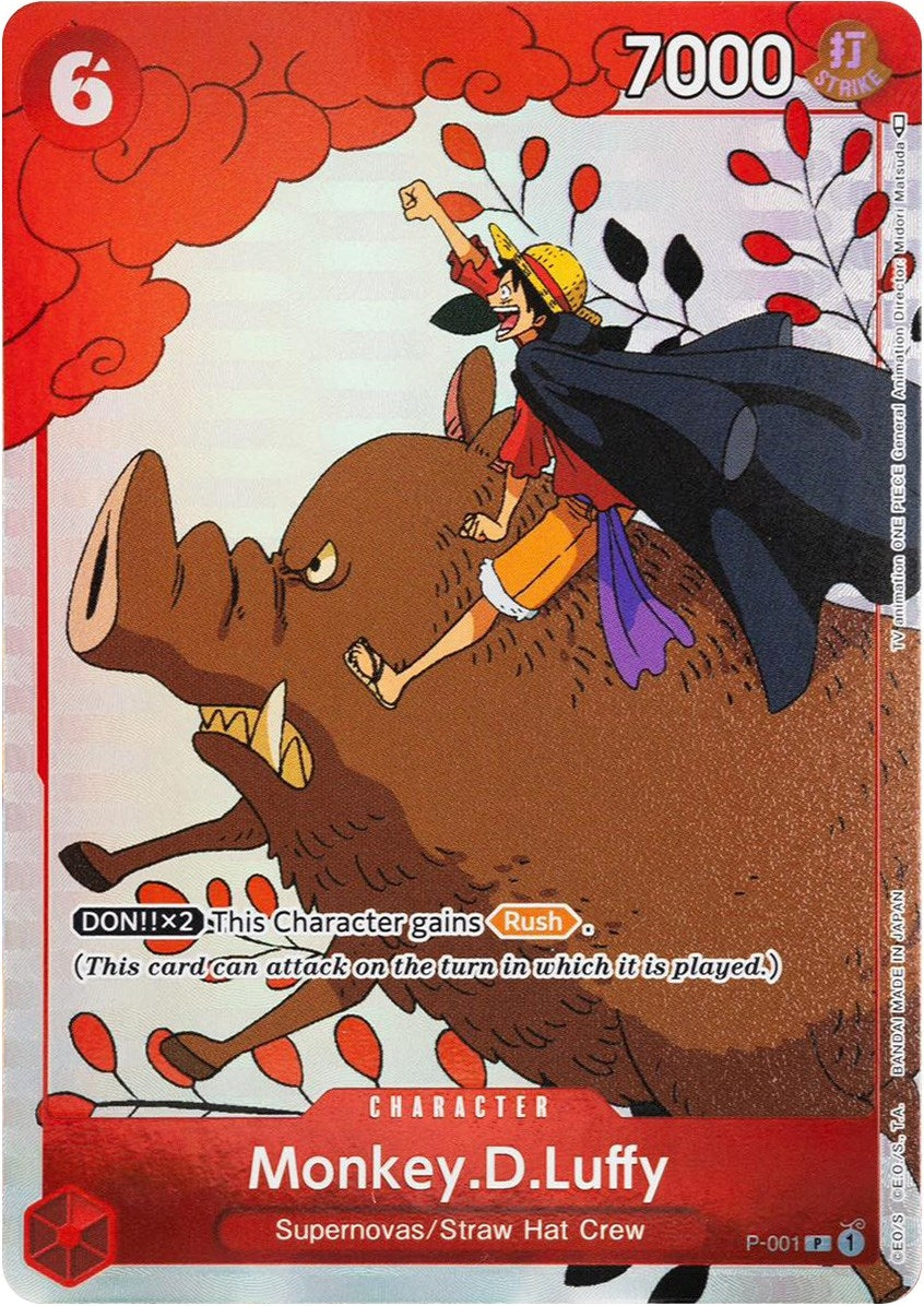 Image for Monkey.D.Luffy (Gift Collection 2023) (One Piece Promotion Cards) (P-001) - One Piece Card Game