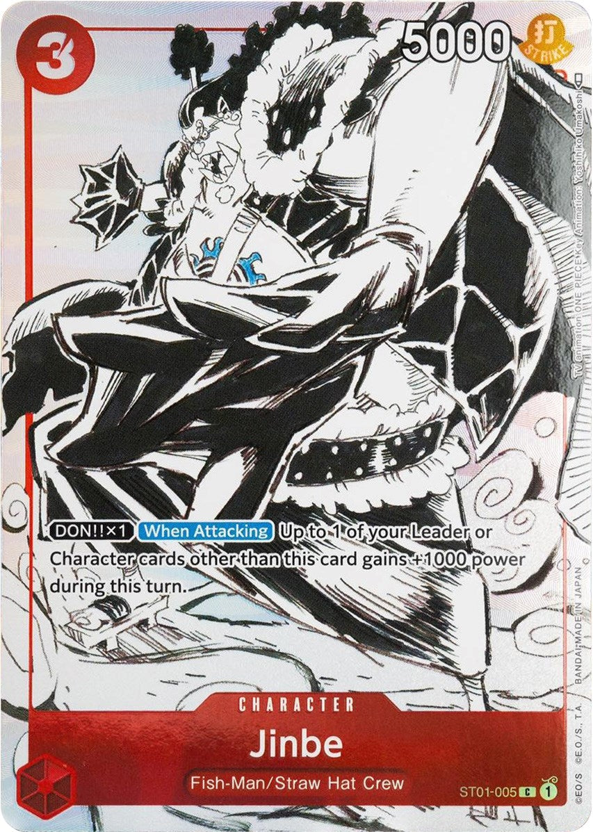 Image for Jinbe (Gift Collection 2023) (One Piece Promotion Cards) (ST01-005) - One Piece Card Game