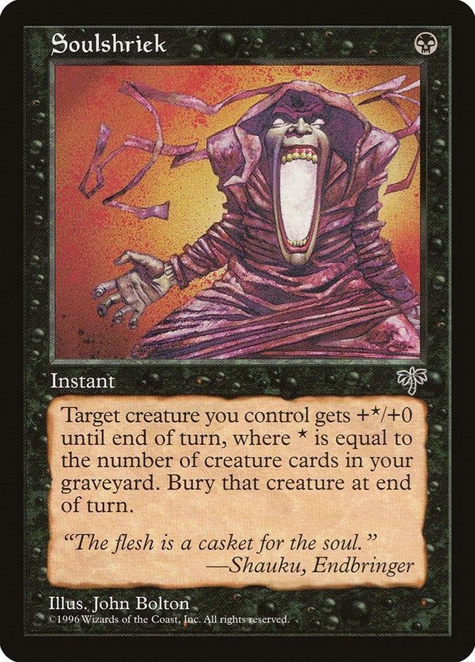 Image for Soulshriek (Mirage) - Magic: The Gathering