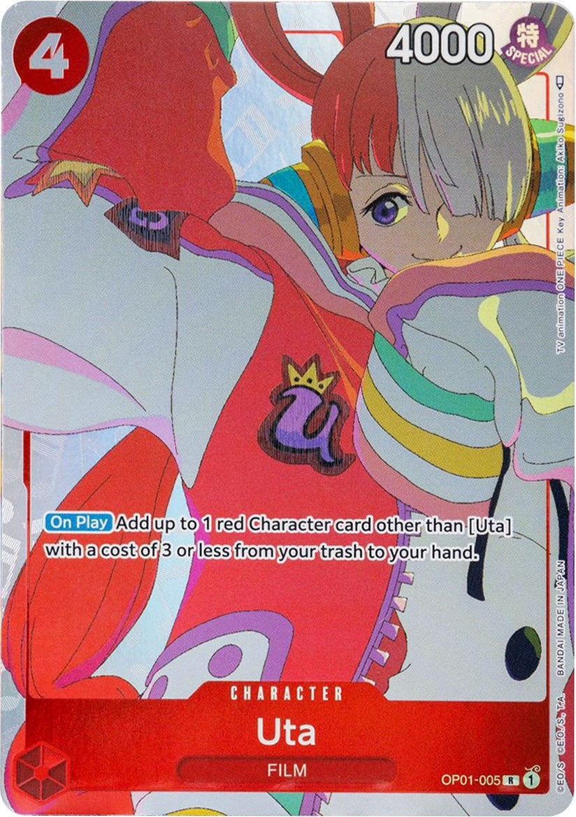 Image for Uta (Gift Collection 2023) (One Piece Promotion Cards) (OP01-005) - One Piece Card Game