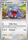 Image for Exploud (SV04: Paradox Rift) (150/182) - Pokemon