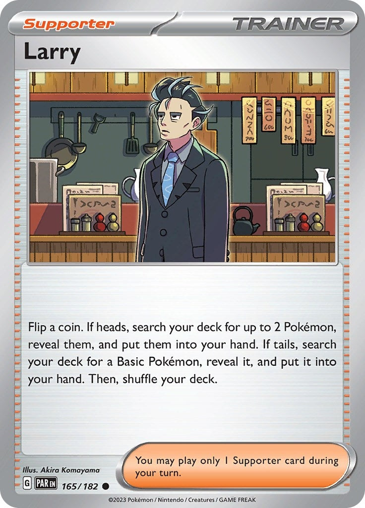 Image for Larry (SV04: Paradox Rift) (165/182) - Pokemon