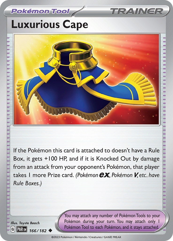 Image for Luxurious Cape (SV04: Paradox Rift) (166/182) - Pokemon