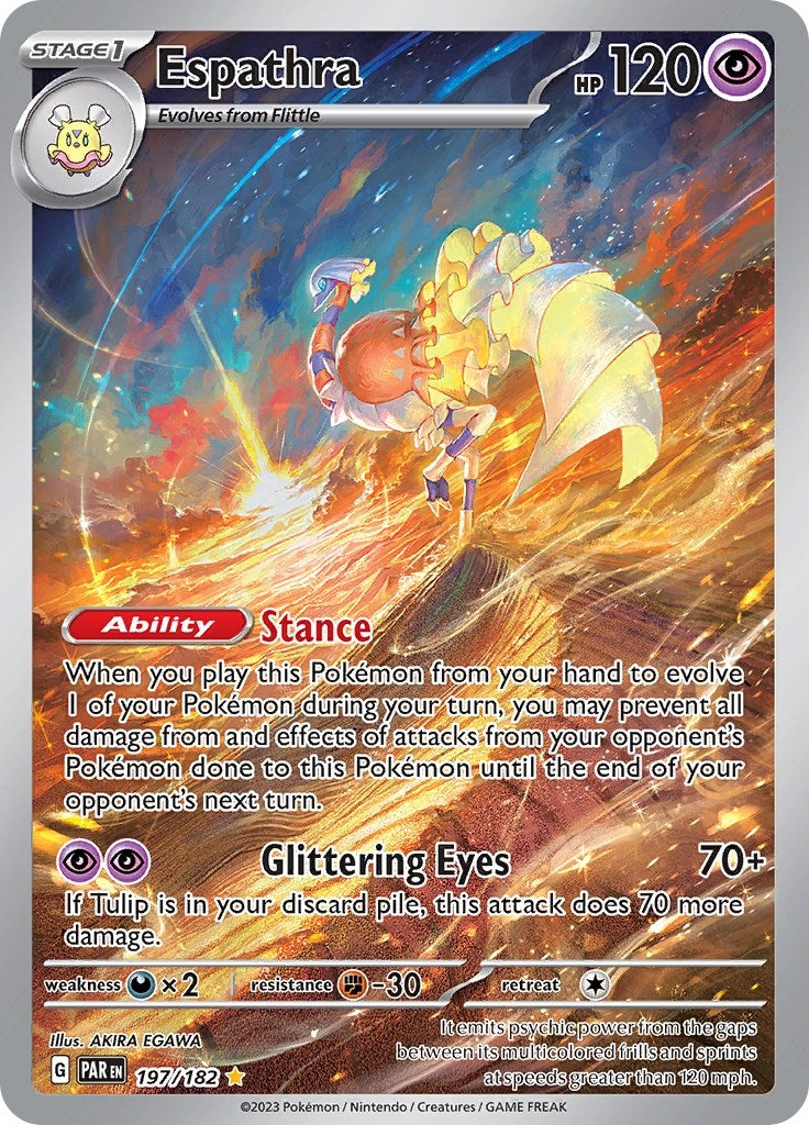 Image for Espathra (SV04: Paradox Rift) (197/182) - Pokemon