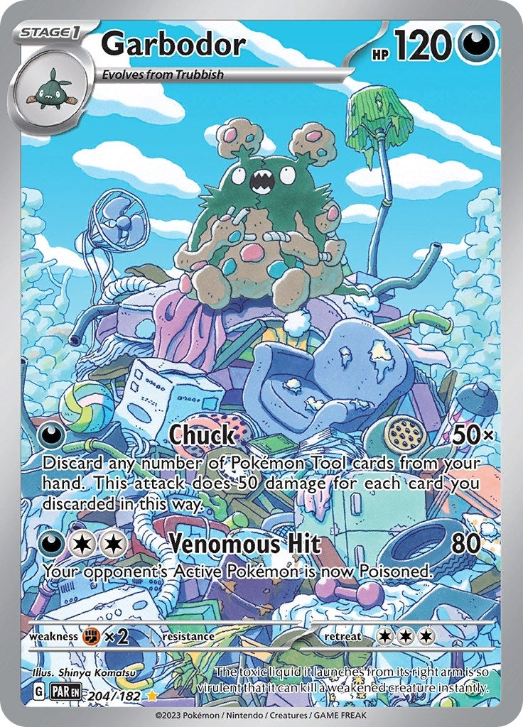 Image for Garbodor (SV04: Paradox Rift) (204/182) - Pokemon