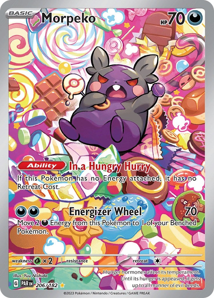 Image for Morpeko (SV04: Paradox Rift) (206/182) - Pokemon