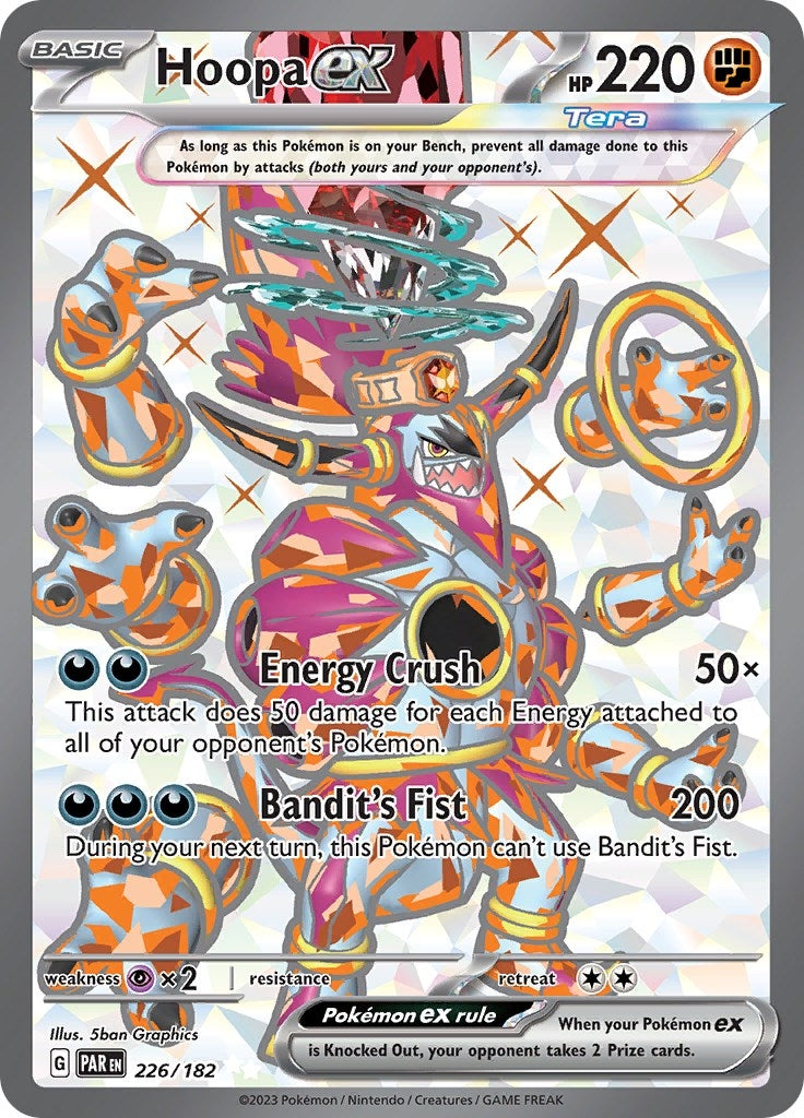 Image for Hoopa ex (SV04: Paradox Rift) (226/182) - Pokemon