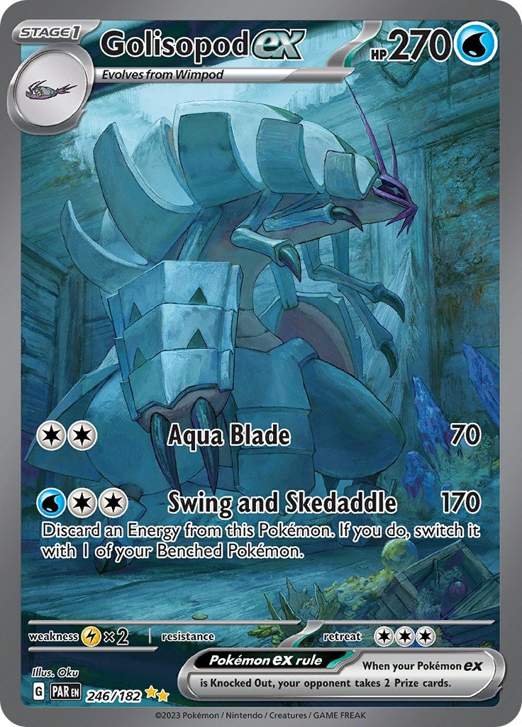 Image for Golisopod ex (SV04: Paradox Rift) (246/182) - Pokemon