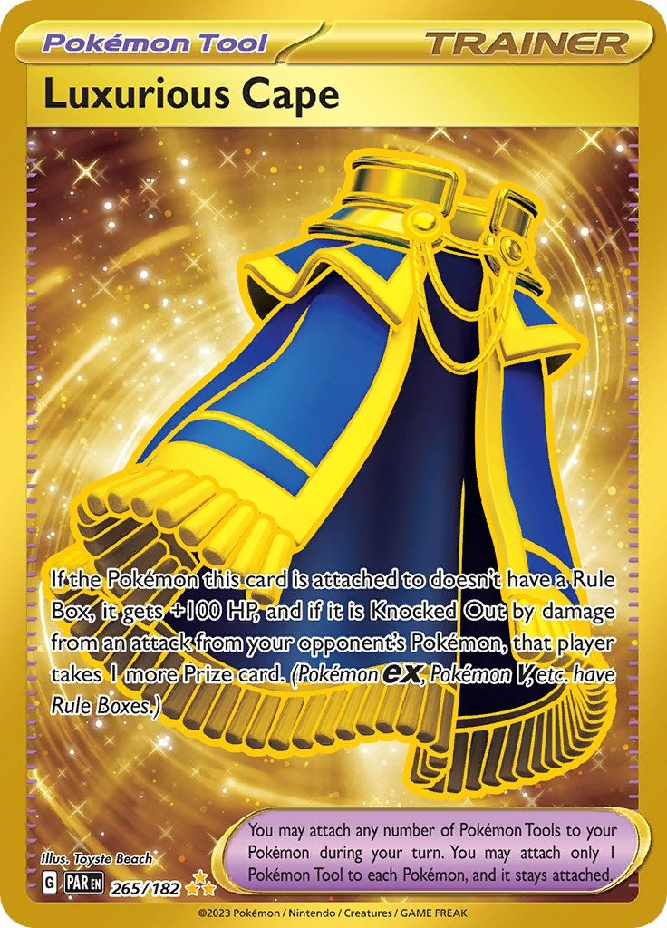 Image for Luxurious Cape (SV04: Paradox Rift) (265/182) - Pokemon