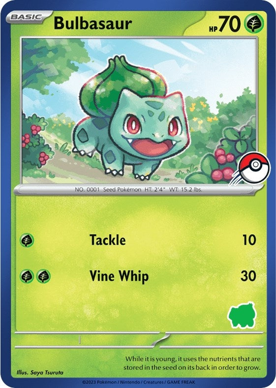Image for Bulbasaur (Blue Border) (My First Battle) - Pokemon
