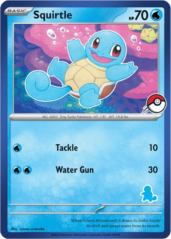 Image for Squirtle (Blue Border) (My First Battle) - Pokemon