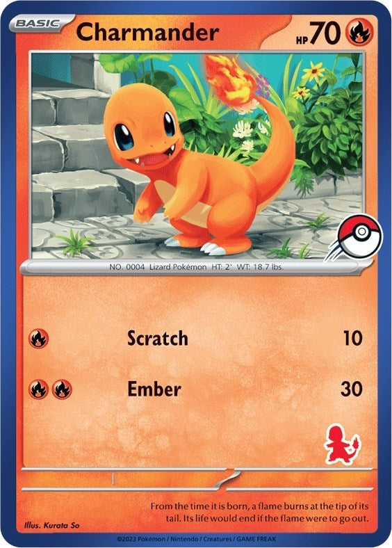 Image for Charmander (Blue Border) (My First Battle) - Pokemon
