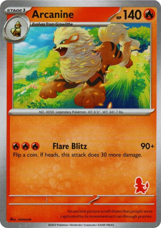 Image for Arcanine (My First Battle) - Pokemon