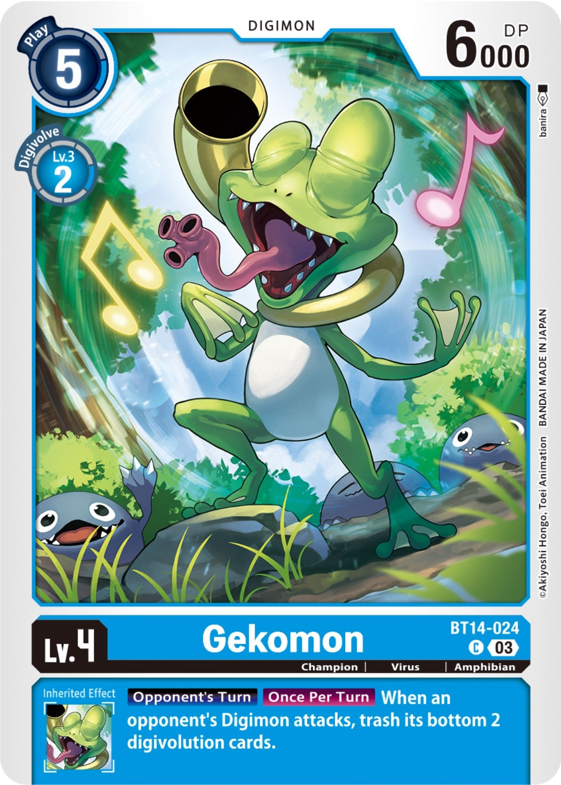 Image for Gekomon (BT14) (14024)