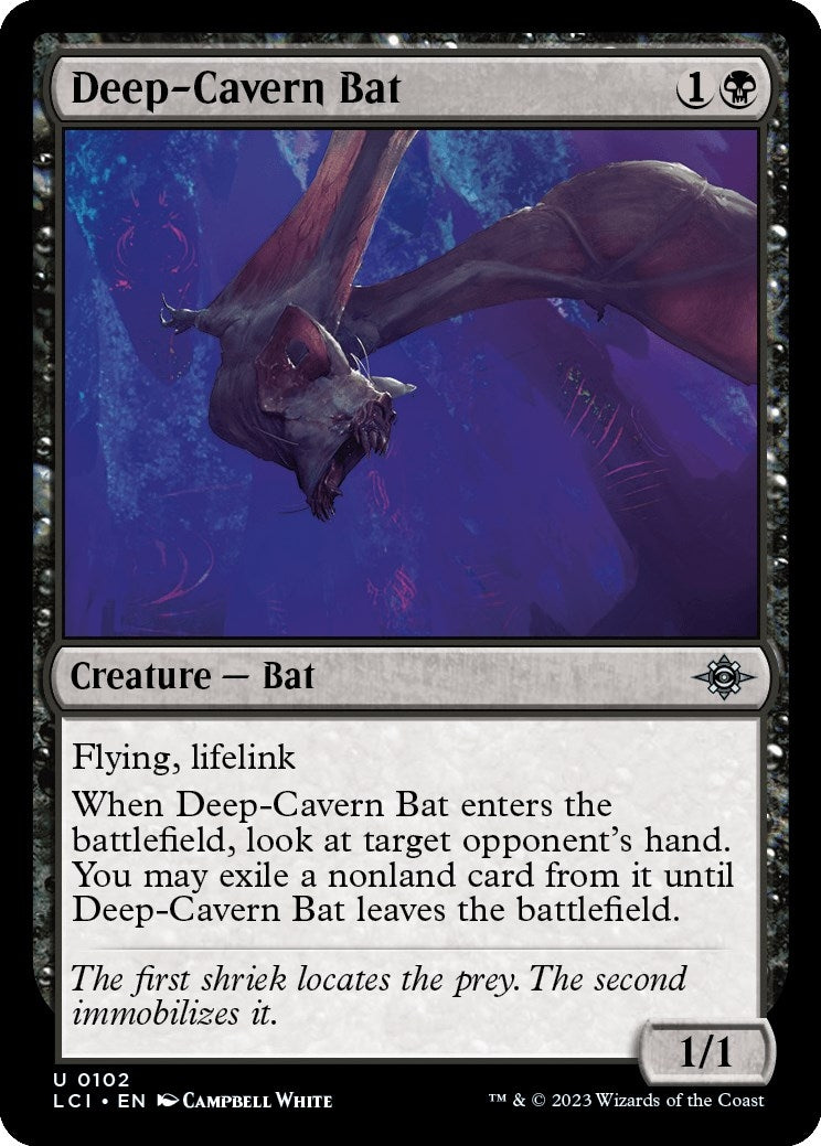 Image for Deep-Cavern Bat (The Lost Caverns of Ixalan) (102) - Magic: The Gathering