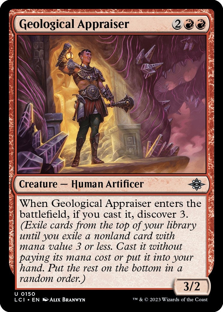 Image for Geological Appraiser (The Lost Caverns of Ixalan) (150) - Magic: The Gathering