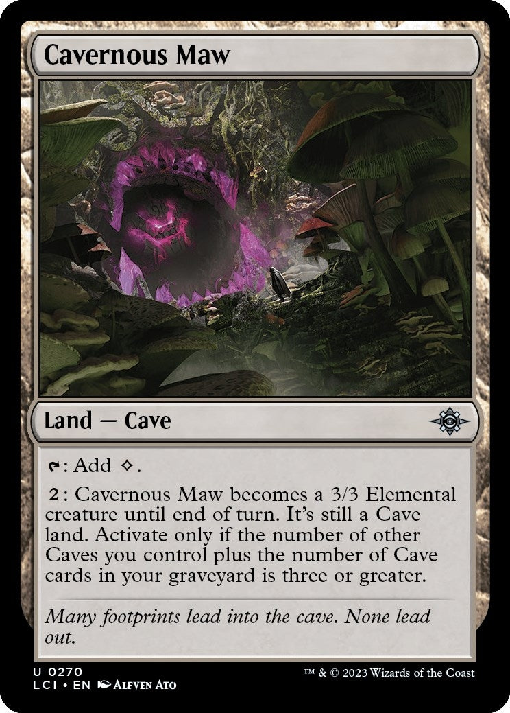 Image for Cavernous Maw (The Lost Caverns of Ixalan) (270) - Magic: The Gathering