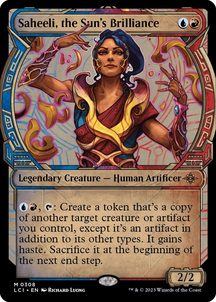 Image for Saheeli, the Sun's Brilliance (Showcase) (The Lost Caverns of Ixalan) (308) - Magic: The Gathering
