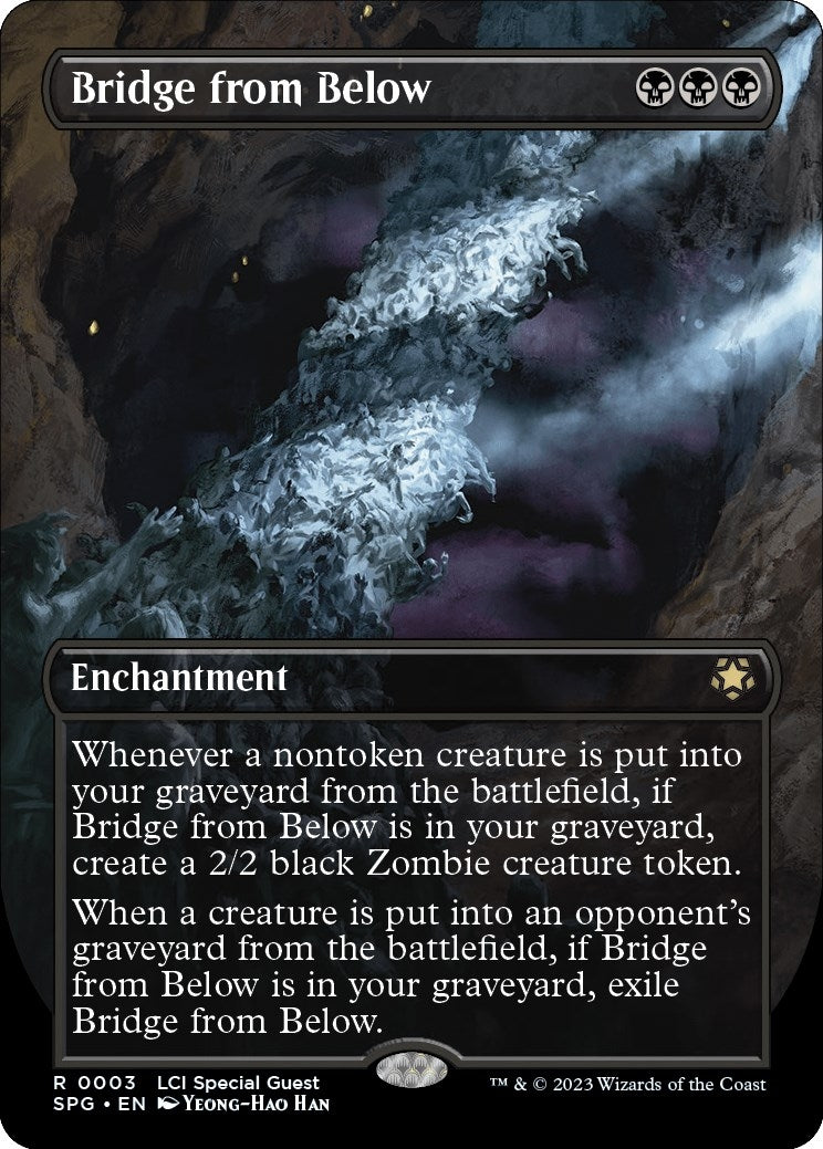 Image for Bridge from Below (Borderless) (Special Guests) (3) - Magic: The Gathering