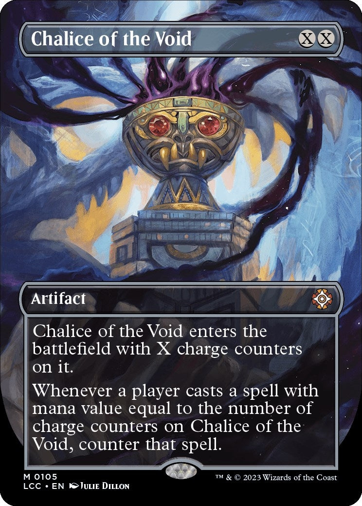 Image for Chalice of the Void (Borderless) (Commander: The Lost Caverns of Ixalan) (105) - Magic: The Gathering