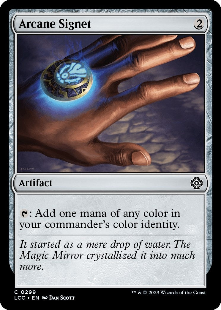 Image for Arcane Signet (Commander: The Lost Caverns of Ixalan) (299) - Magic: The Gathering