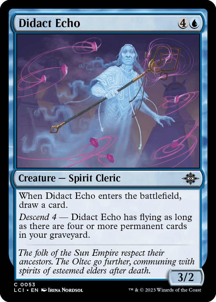 Image for Didact Echo (The Lost Caverns of Ixalan) (53) - Magic: The Gathering
