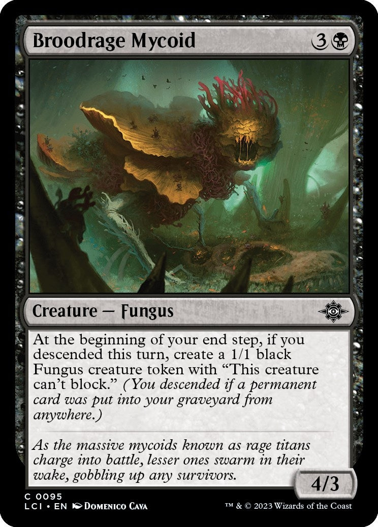 Image for Broodrage Mycoid (The Lost Caverns of Ixalan) (95) - Magic: The Gathering