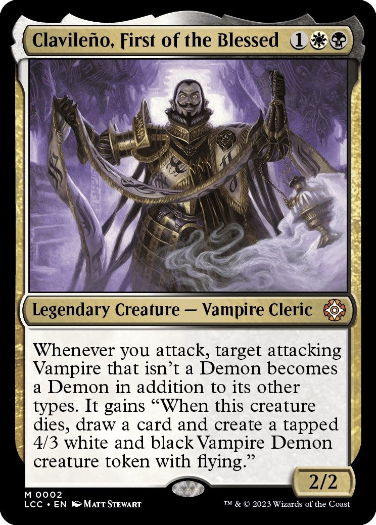 Image for Clavileno, First of the Blessed (Commander: The Lost Caverns of Ixalan) (2) - Magic: The Gathering