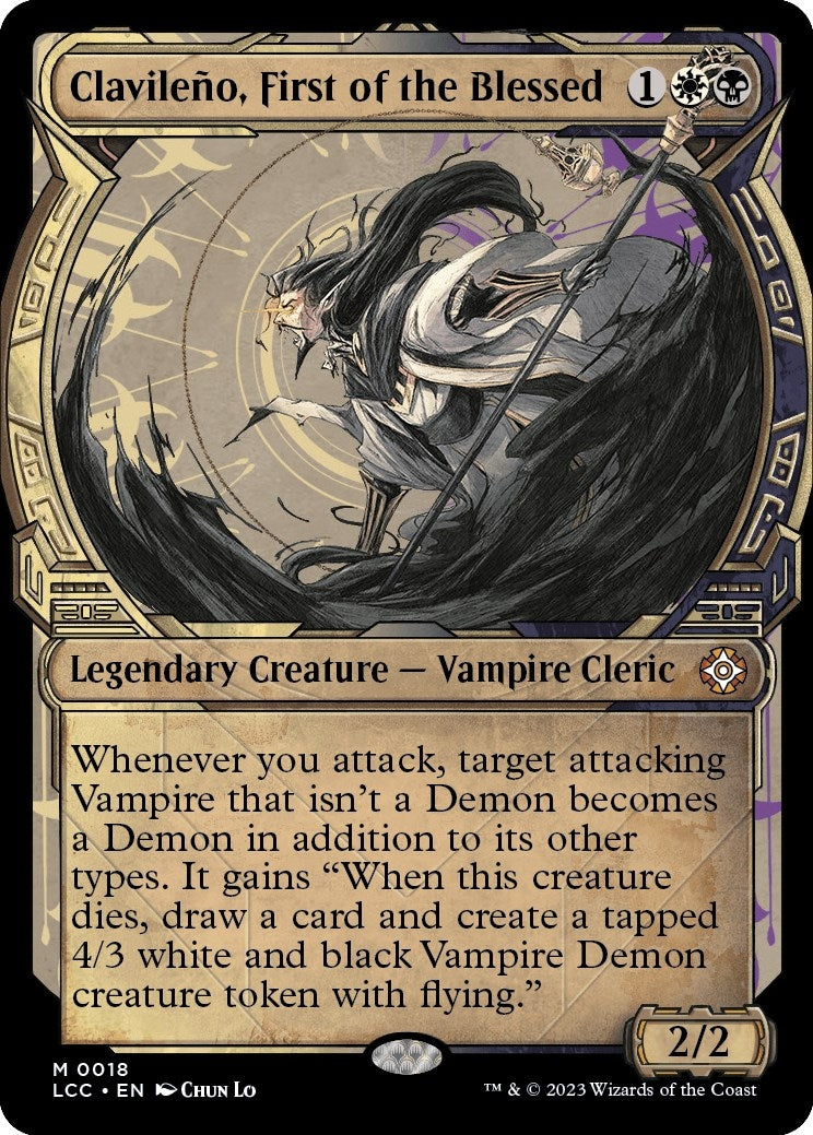 Image for Clavileno, First of the Blessed (Showcase) (Commander: The Lost Caverns of Ixalan) (18) - Magic: The Gathering