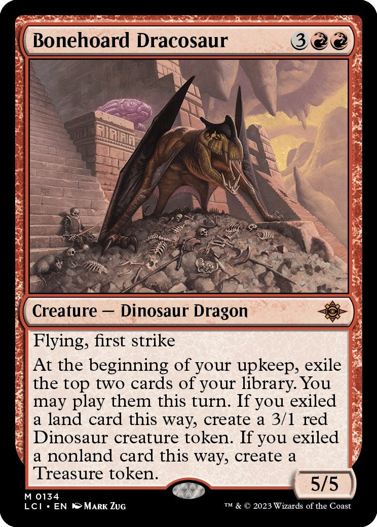 Image for Bonehoard Dracosaur (The Lost Caverns of Ixalan) (134) - Magic: The Gathering