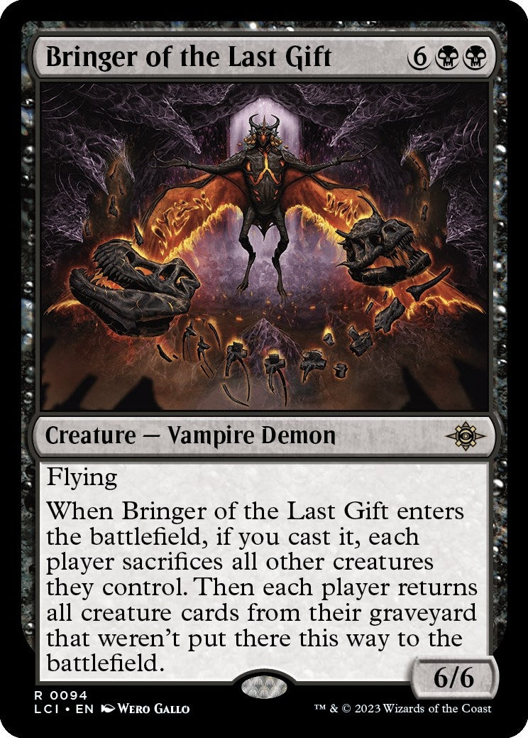 Image for Bringer of the Last Gift (The Lost Caverns of Ixalan) (94) - Magic: The Gathering