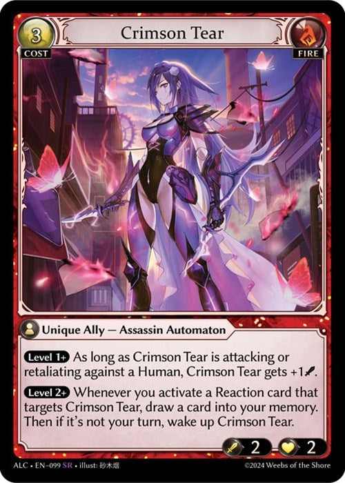 Image for Crimson Tear (Alchemical Revolution) (099) - Grand Archive TCG
