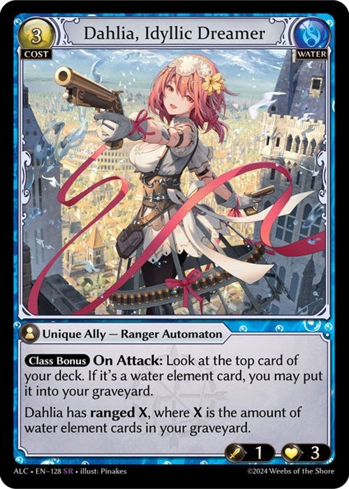 Image for Dahlia, Idyllic Dreamer (Alchemical Revolution) (128) - Grand Archive TCG