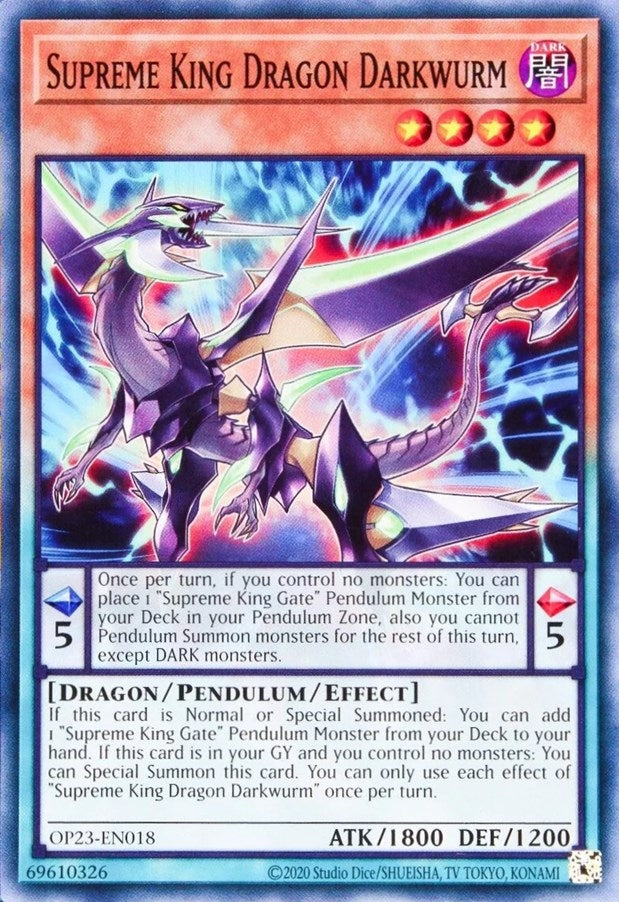 Image for Supreme King Dragon Darkwurm (OTS Tournament Pack 23) (OP23-EN018) - YuGiOh